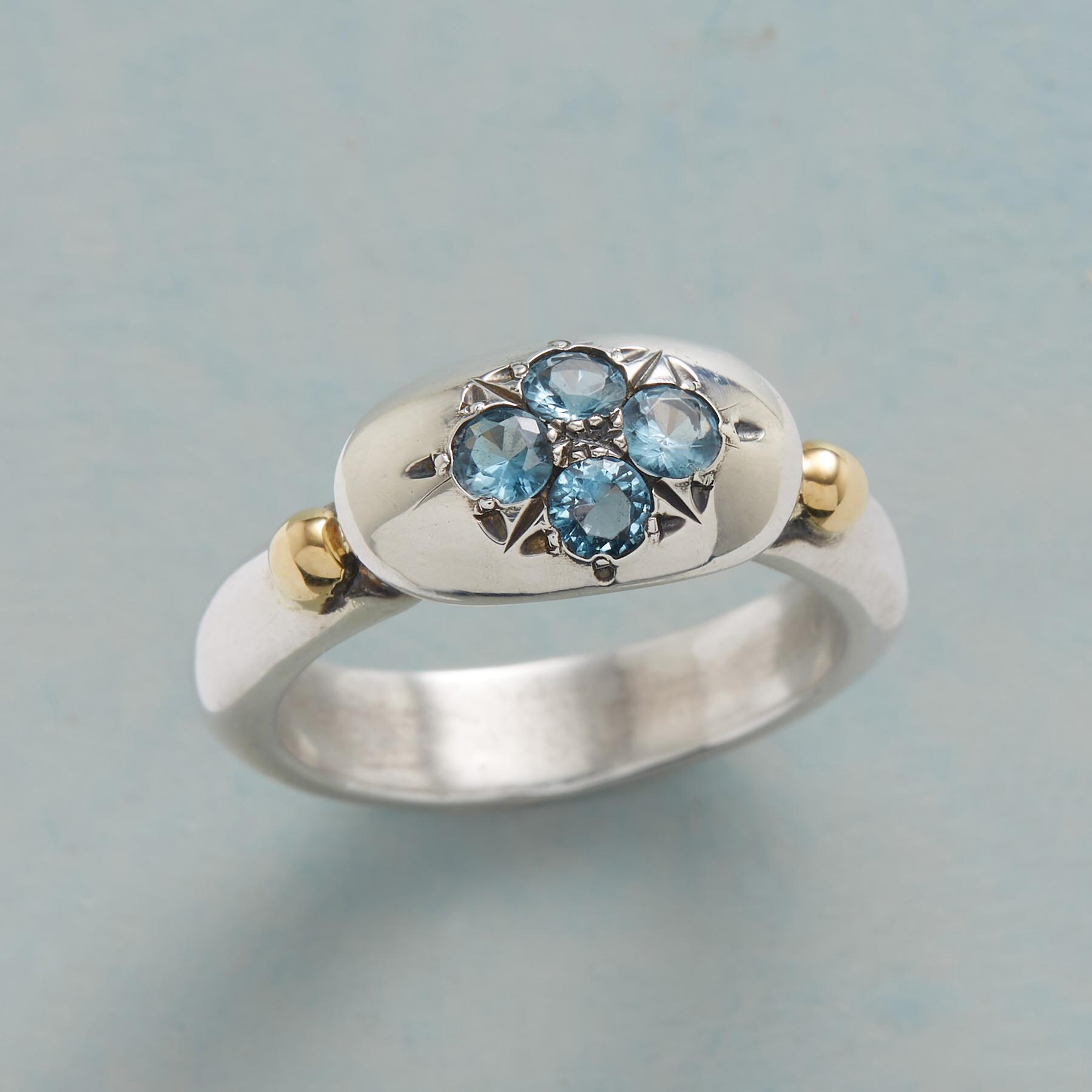 Morganite Deco Tournesol Ring