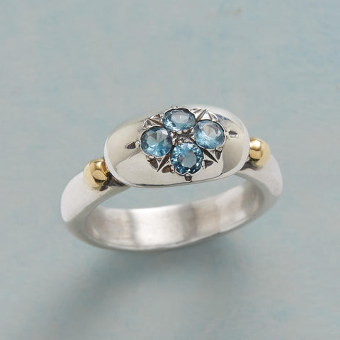 Morganite Deco Tournesol Ring