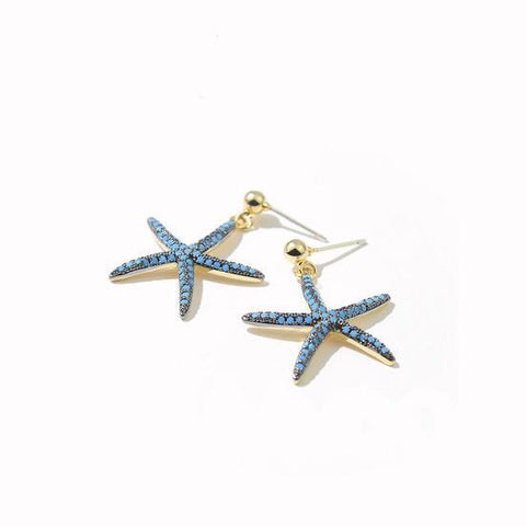 Starfish Earrings Perfect for Sea and Beach Vacation