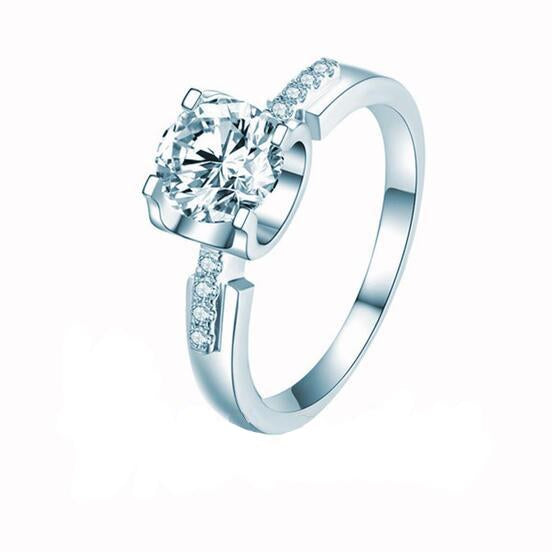 Ox Head Moissanite Ring