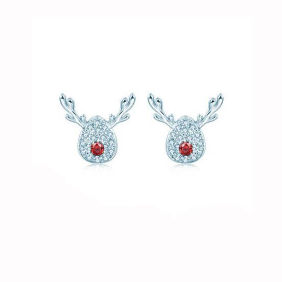 Christmas Elk Earrings