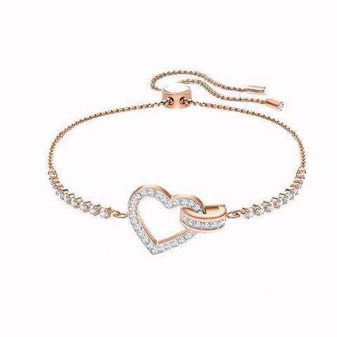 Classic and Romantic Set with Diamond Bracelet