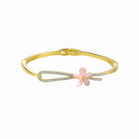 Delicate Flower Bracelet-Two Colors Available