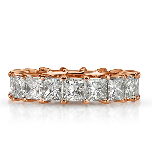 Princess Cut Diamond Eternity Band