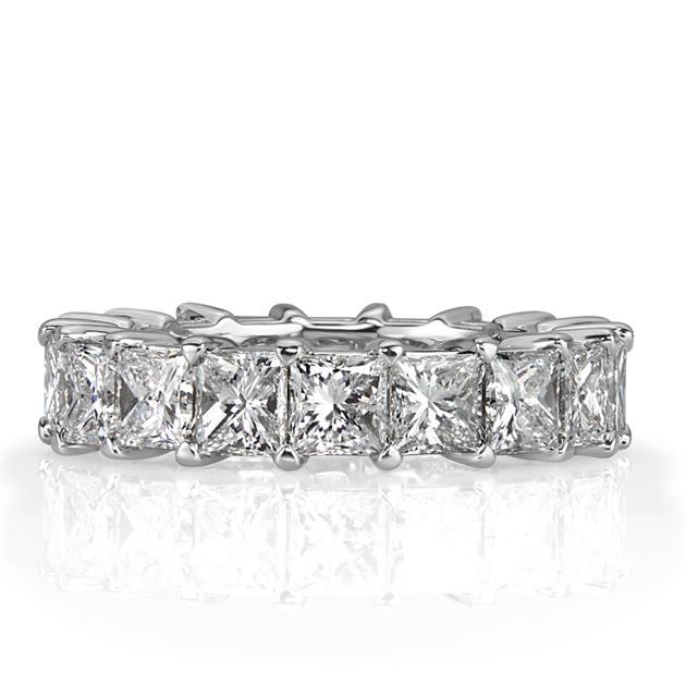 Princess Cut Diamond Eternity Band