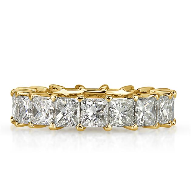 Princess Cut Diamond Eternity Band