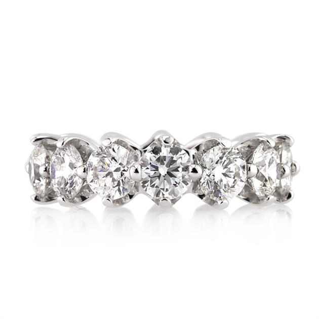 Round Brilliant Cut Diamond Eternity Band