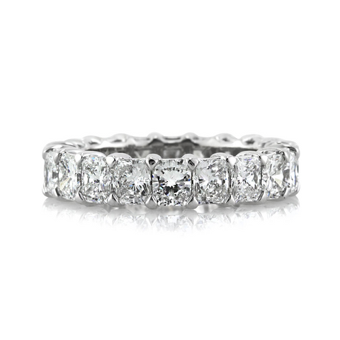 Radiant Cut Diamond Eternity Band