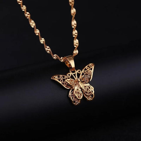 Big Butterfly Necklace