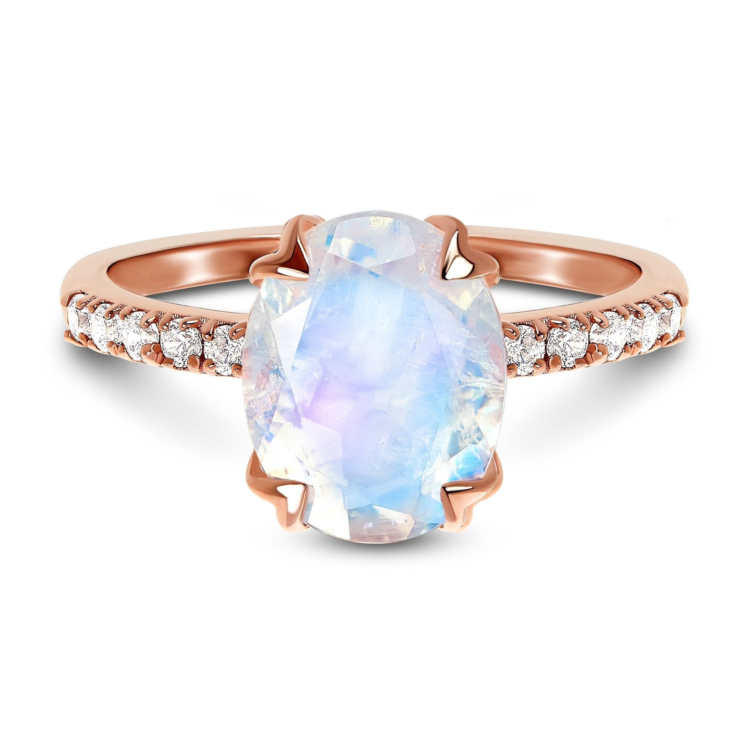 Oval Shaped Engagement Ring