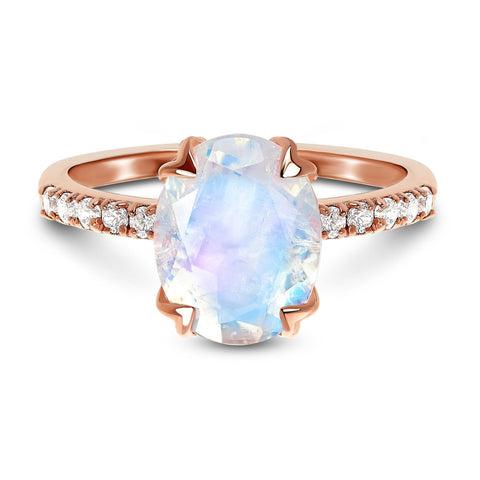 Oval Shaped Engagement Ring