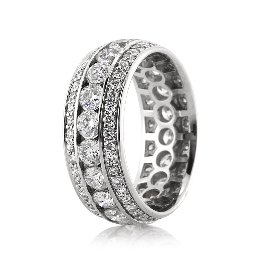 Round Brilliant Cut Diamond Eternity Band