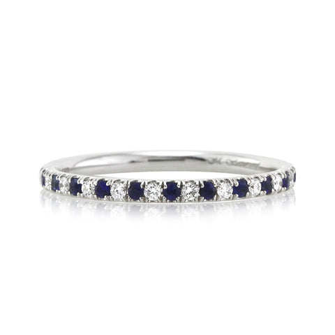 Round Cut Diamond Wedding Band