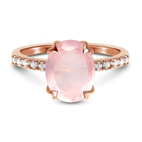 Oval Shaped Engagement Ring
