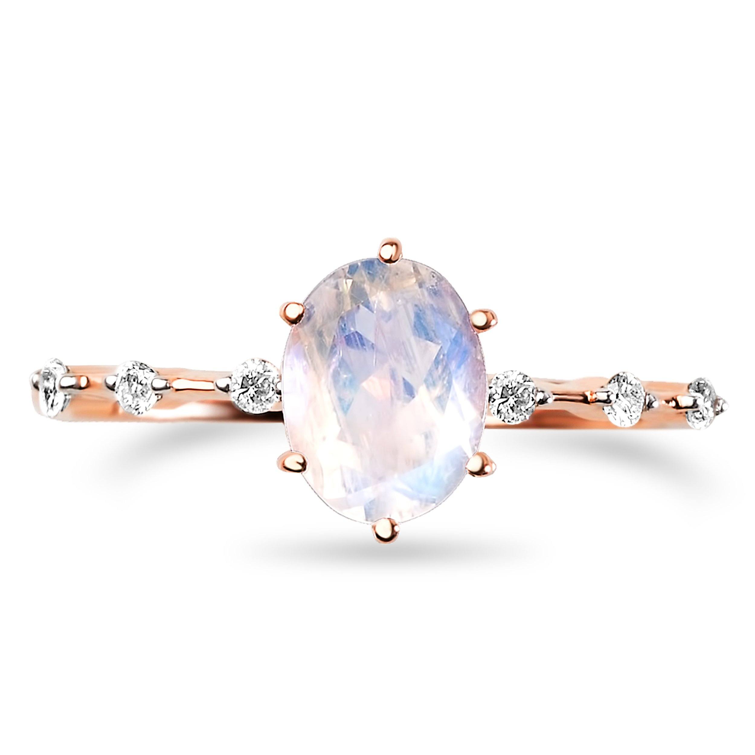 Oval Shaped Engagement Ring