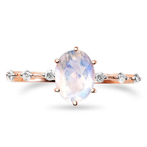 Oval Shaped Engagement Ring