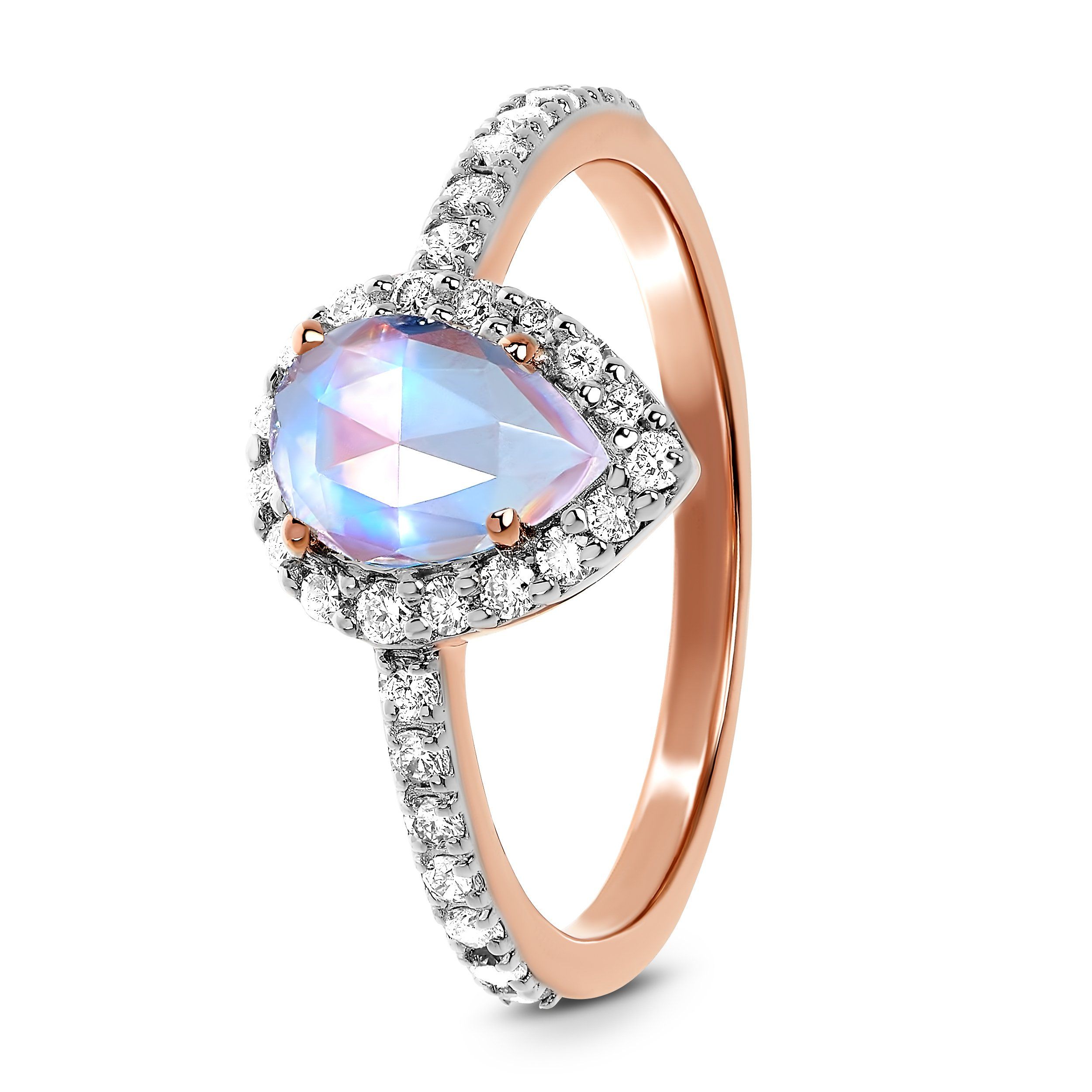 Pear Shaped Engagement Ring
