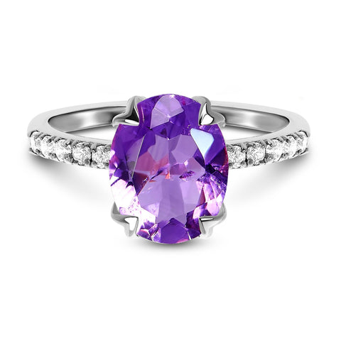 Oval Shaped Engagement Ring