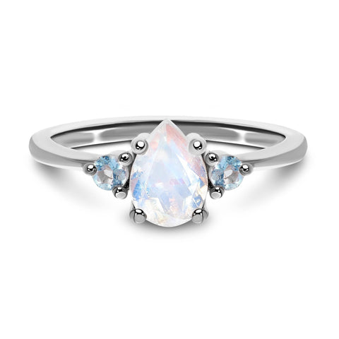 Pear Shaped Engagement Ring
