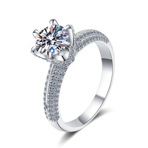 Ice And Fire CVD Diamond Ring